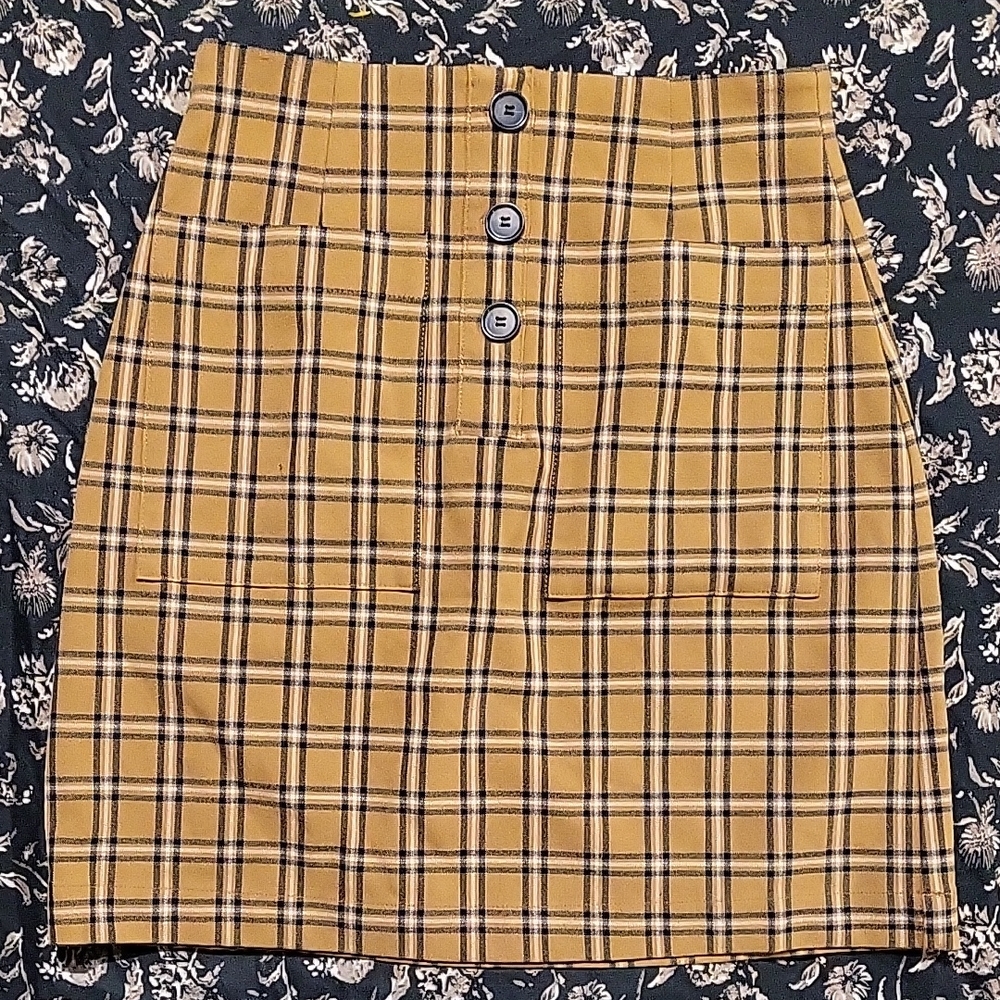 Plaid Skirt